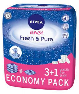 Nivea wipes 4x63pcs